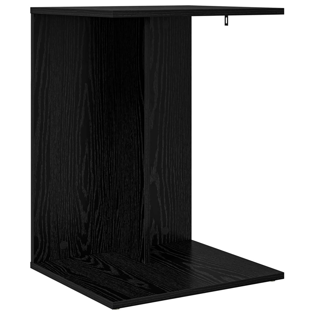 Sidebord Sort eg 45 x 40 x 62,5 cm Konstrueret træ