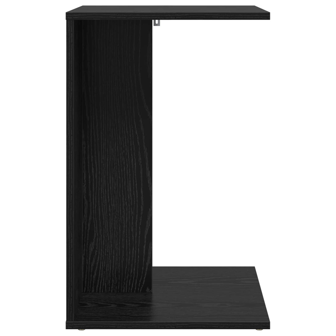 Sidebord Sort eg 45 x 40 x 62,5 cm Konstrueret træ