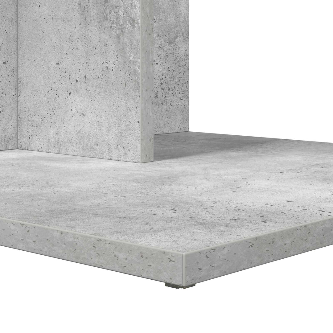 Sidebord Beton Grå 45 x 40 x 62,5 cm Konstrueret træ
