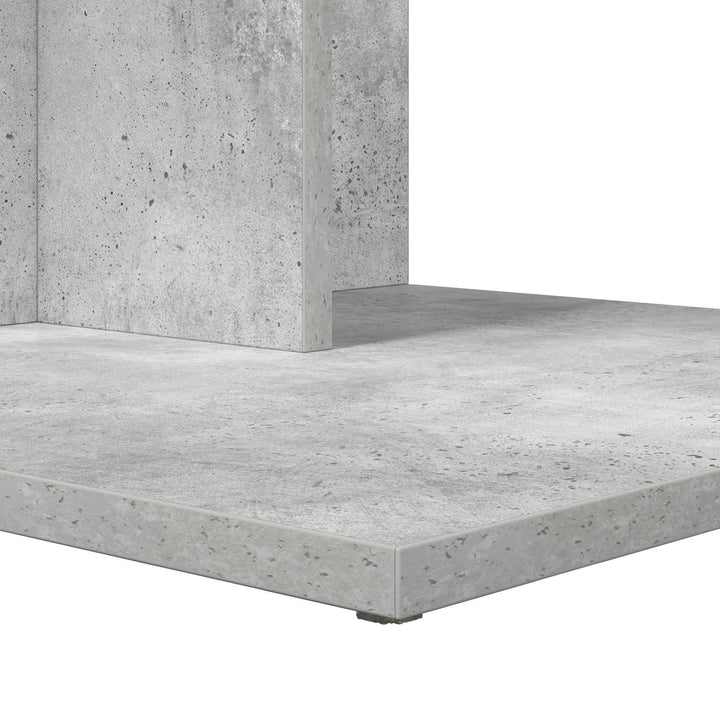 Sidebord Beton Grå 45 x 40 x 62,5 cm Konstrueret træ