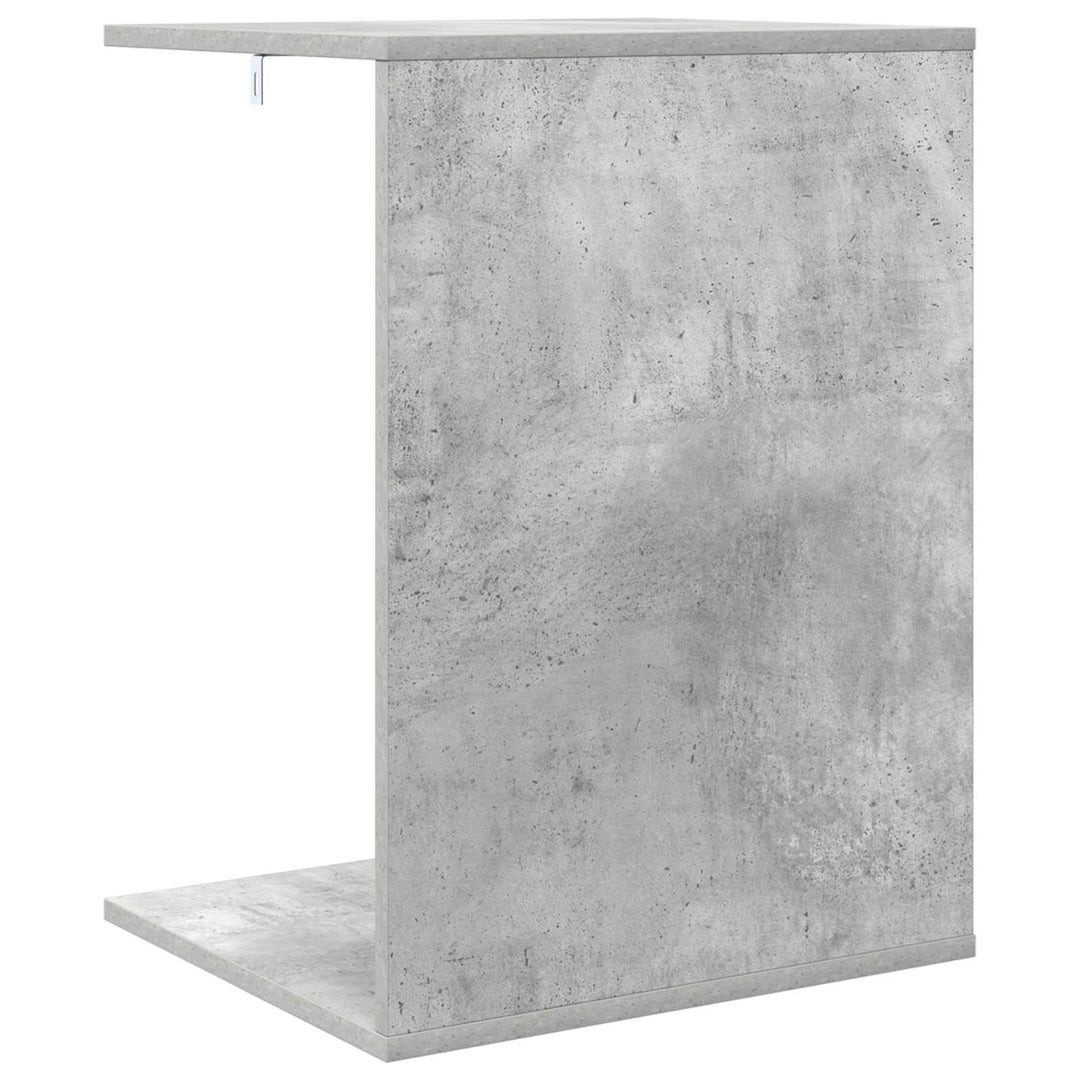 Sidebord Beton Grå 45 x 40 x 62,5 cm Konstrueret træ