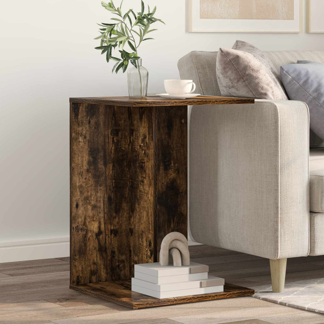 Sidebord Røget eg 45 x 40 x 62,5 cm Konstrueret træ