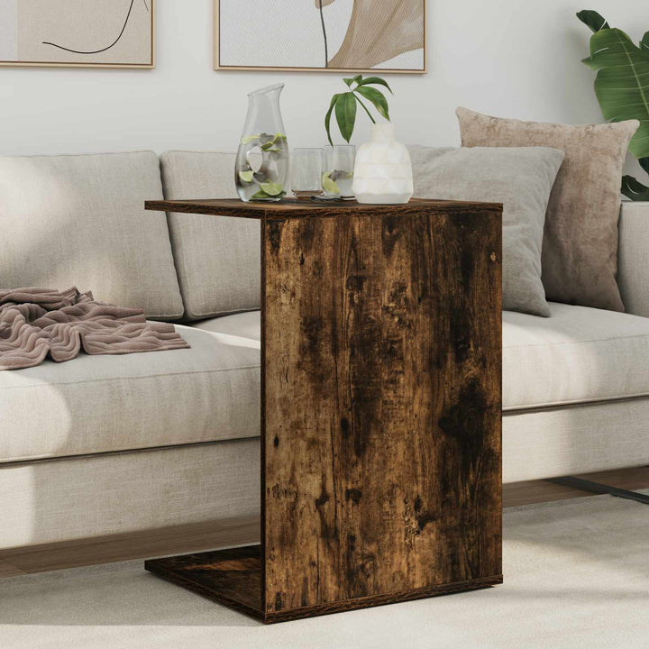 Sidebord Røget eg 45 x 40 x 62,5 cm Konstrueret træ