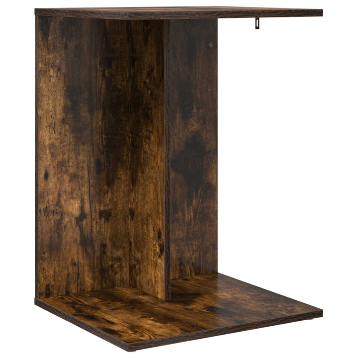 Sidebord Røget eg 45 x 40 x 62,5 cm Konstrueret træ
