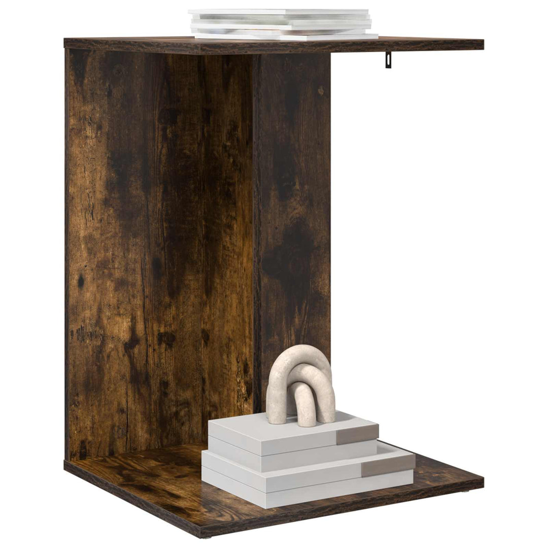 Sidebord Røget eg 45 x 40 x 62,5 cm Konstrueret træ
