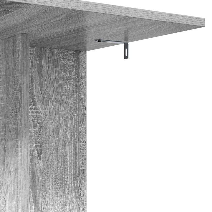 Sidebord Grå Sonoma 45 x 40 x 62,5 cm Konstrueret træ