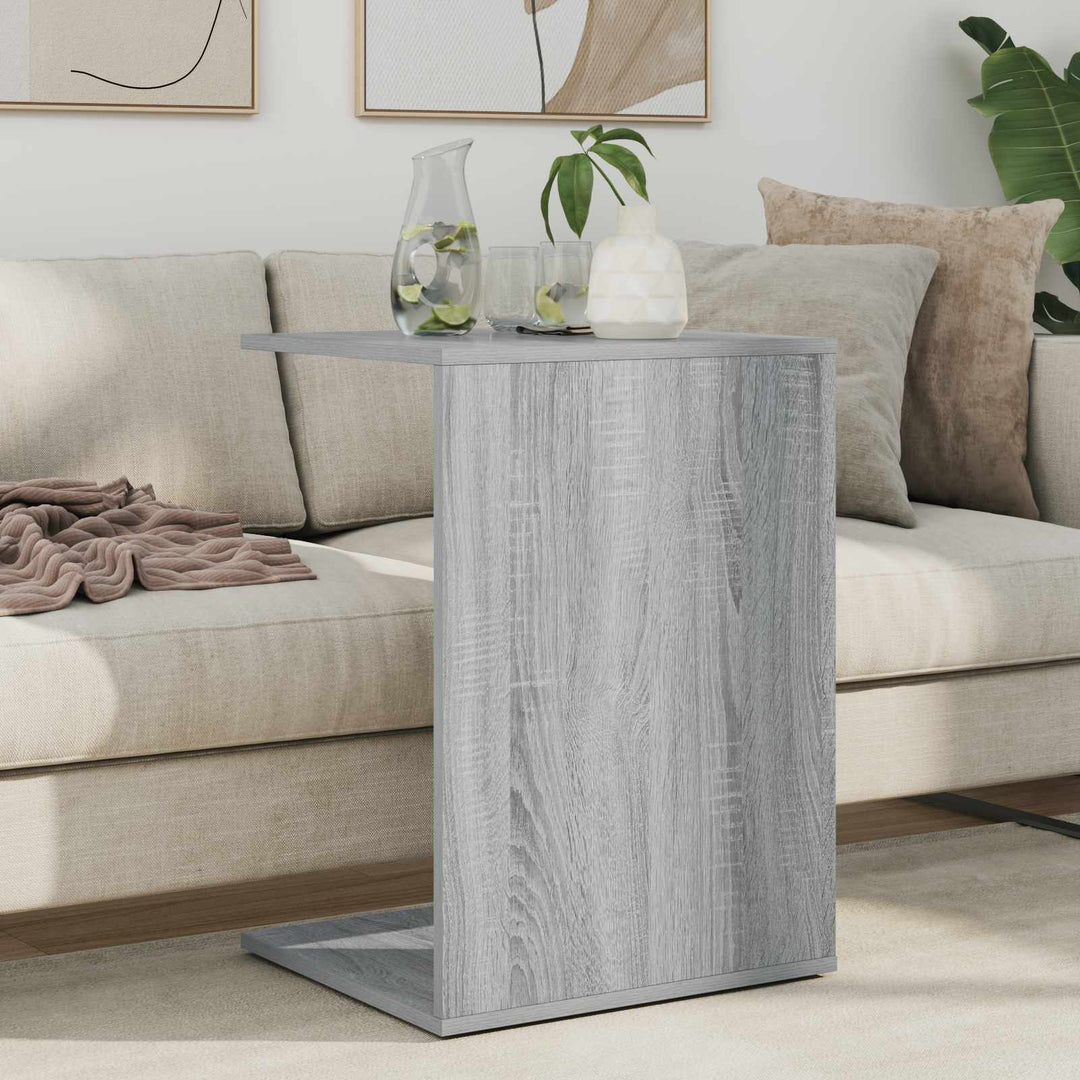 Sidebord Grå Sonoma 45 x 40 x 62,5 cm Konstrueret træ