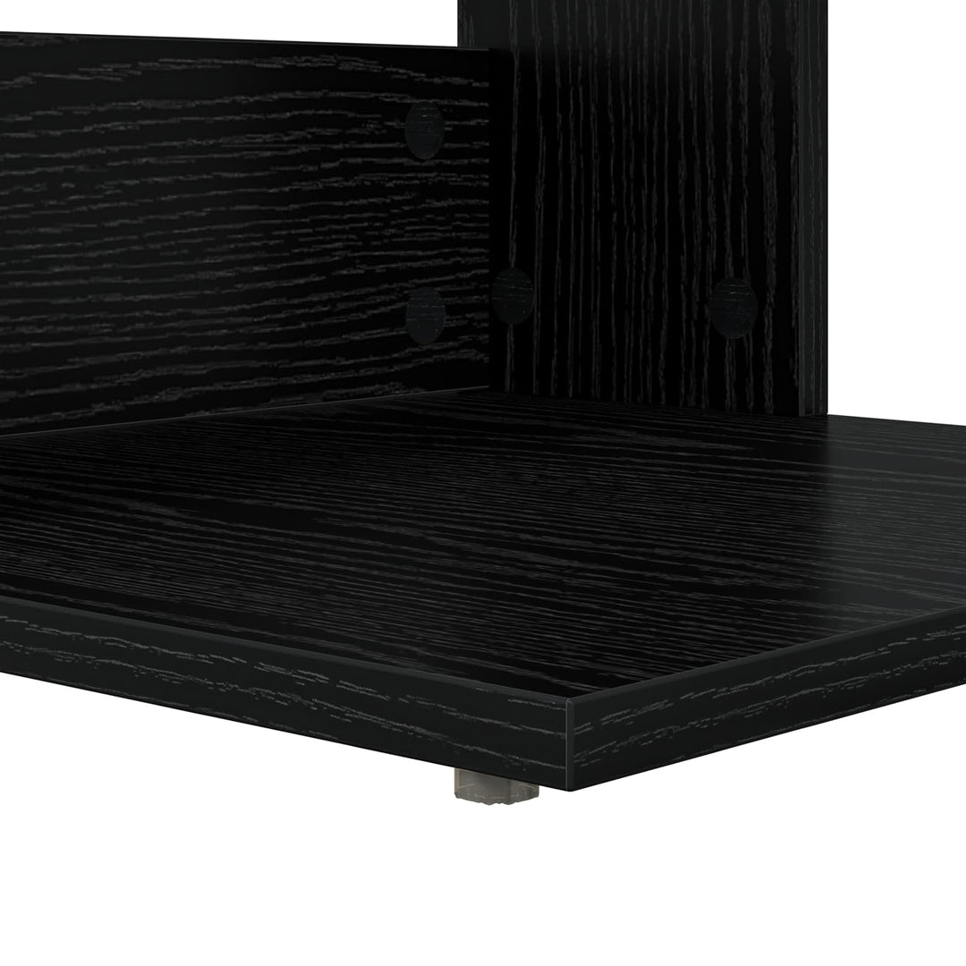 Sidebord Sort eg 40 x 38 x 62,5 cm Konstrueret træ