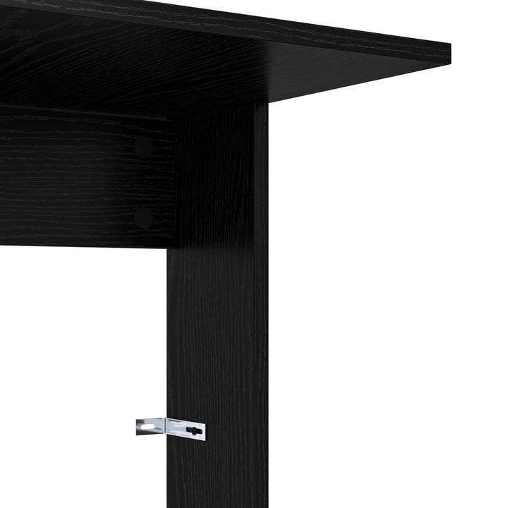 Sidebord Sort eg 40 x 38 x 62,5 cm Konstrueret træ