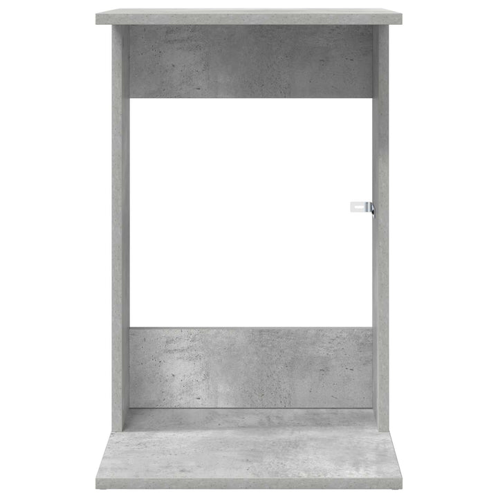Sidebord Beton Grå 40 x 38 x 62,5 cm Konstrueret træ