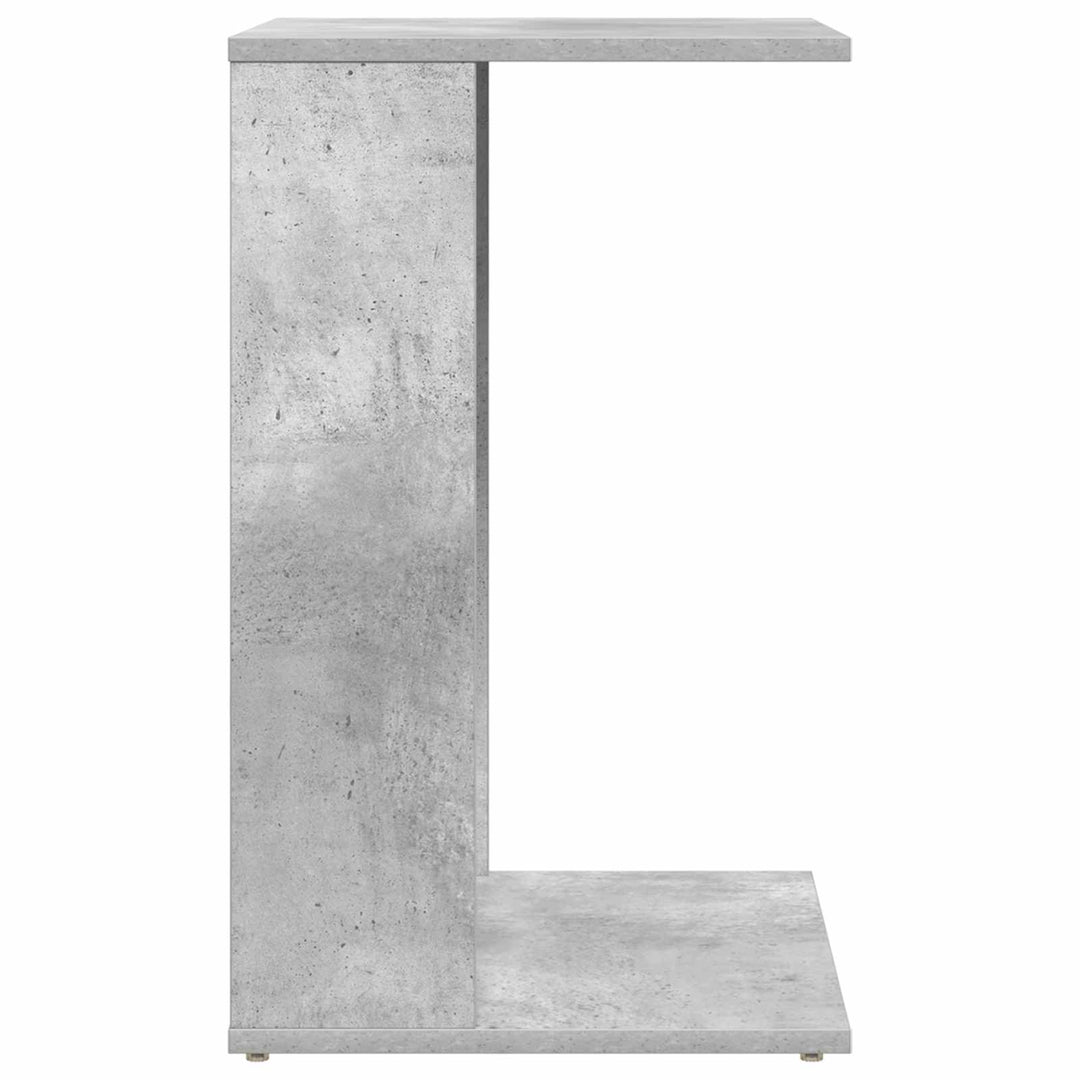 Sidebord Beton Grå 40 x 38 x 62,5 cm Konstrueret træ