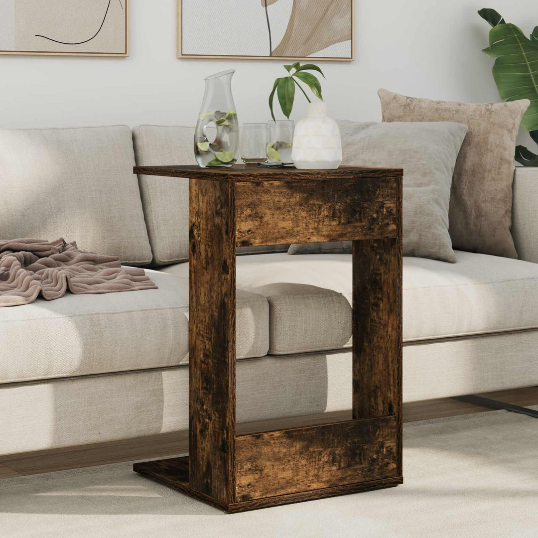 Sidebord Røget eg 40 x 38 x 62,5 cm Konstrueret træ