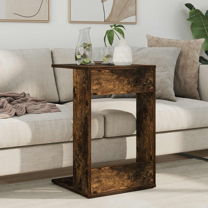 Sidebord Røget eg 40 x 38 x 62,5 cm Konstrueret træ