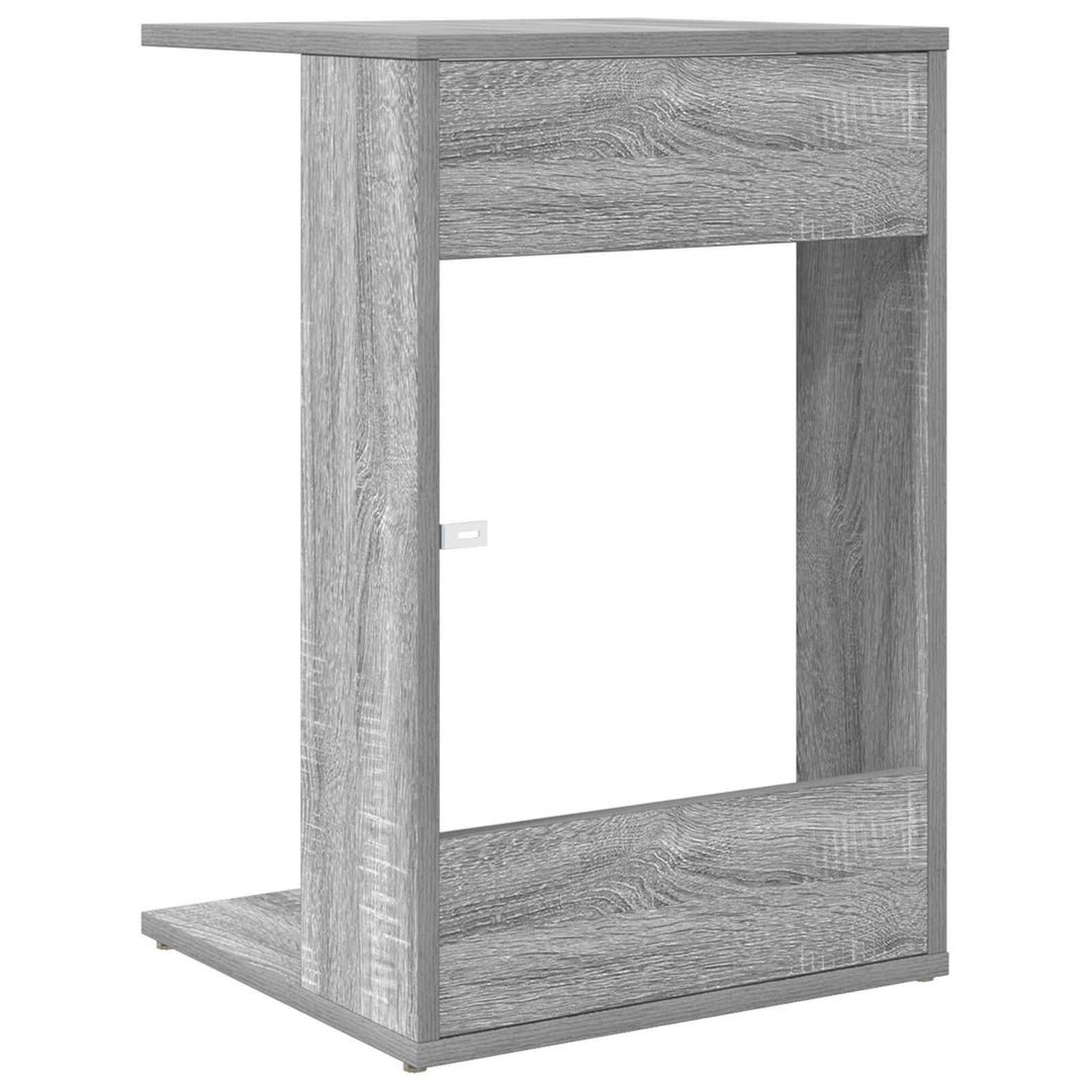 Sidebord Grå Sonoma 40 x 38 x 62,5 cm Konstrueret træ