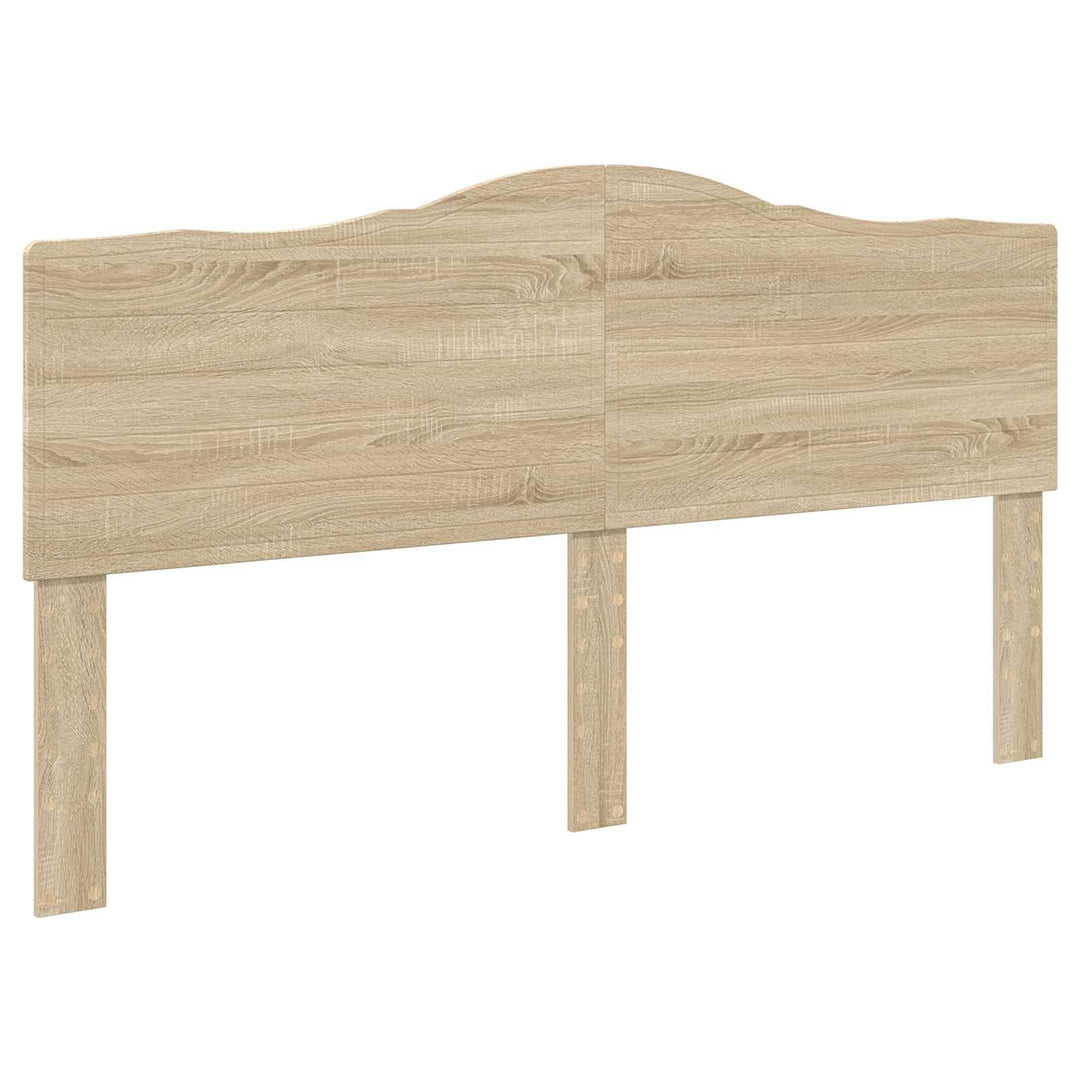 Sengestel med hovedgærde Sonoma 200 x 200 cm Massiv fyrretræ