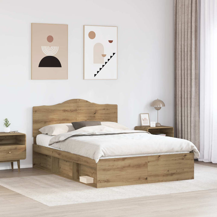 Sengestel Artisan eg 150 x 200 cm Massiv fyrretræ