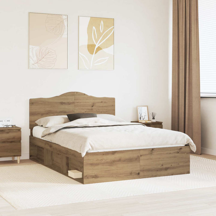 Sengestel Artisan eg 140 x 190 cm Massiv fyrretræ