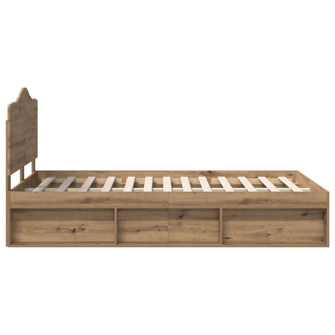 Sengestel Artisan eg 135 x 190 cm Massiv fyrretræ