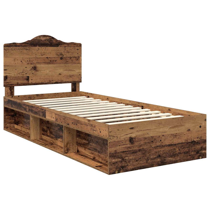 Sengestel Gammelt træ 100 x 200 cm Massiv fyrretræ