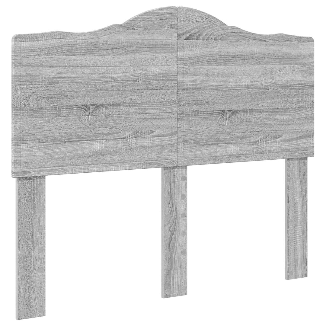 Sengestel med skuffe Grå Sonoma 120 x 190 cm Ingeniørtræ
