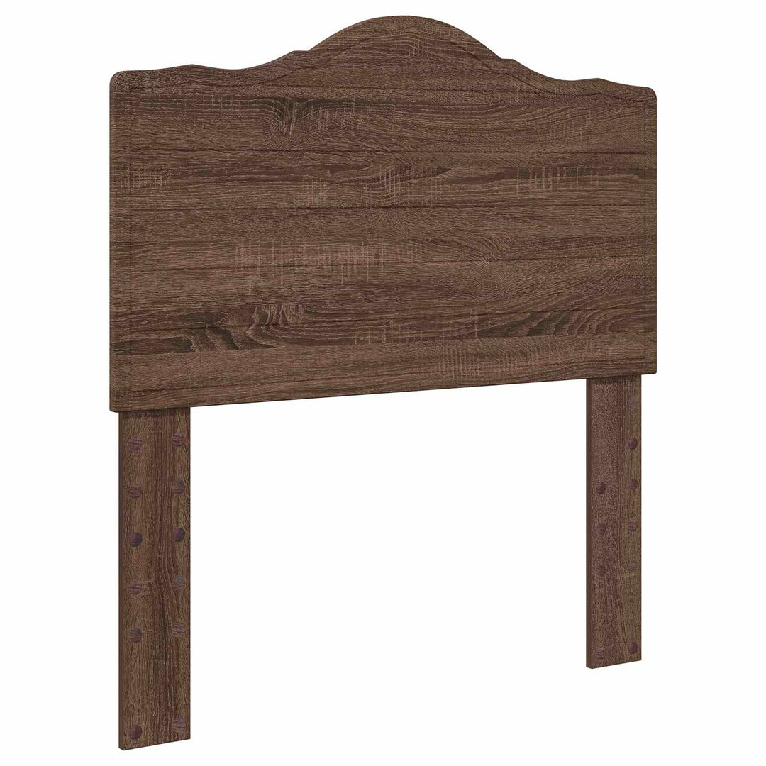 Sengestel med skuffe Brun eg 100 x 200 cm Ingeniørtræ