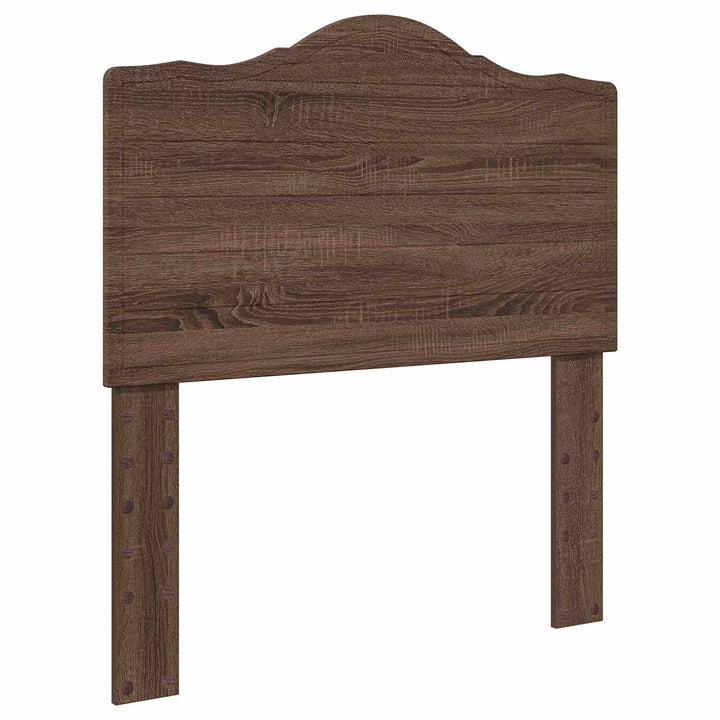 Sengestel med skuffe Brun eg 100 x 200 cm Ingeniørtræ