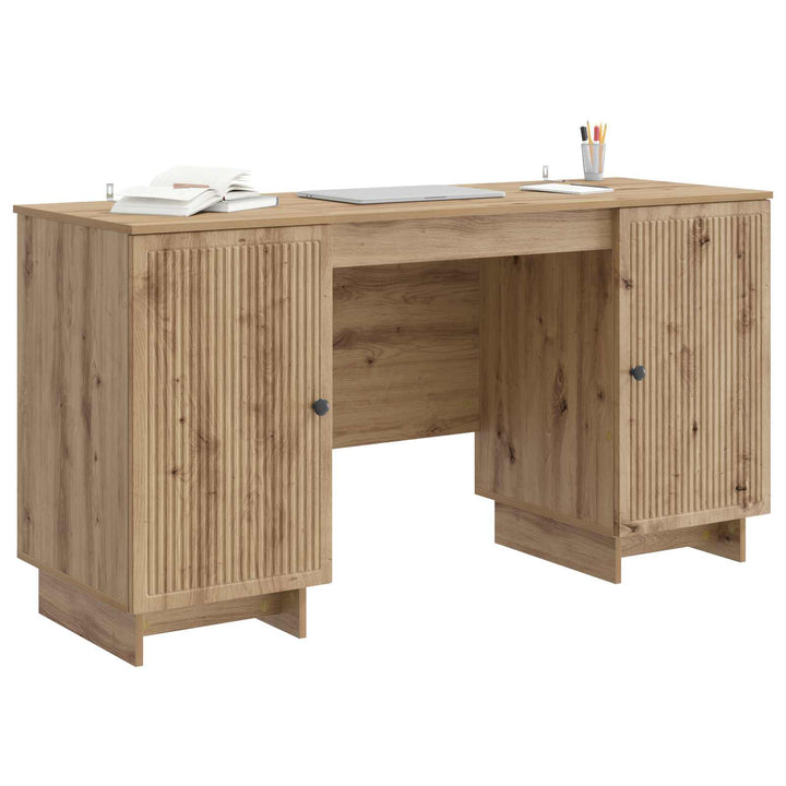 Bord Artisan-eg Konstrueret træ 142,5 x 50 x 75 cm