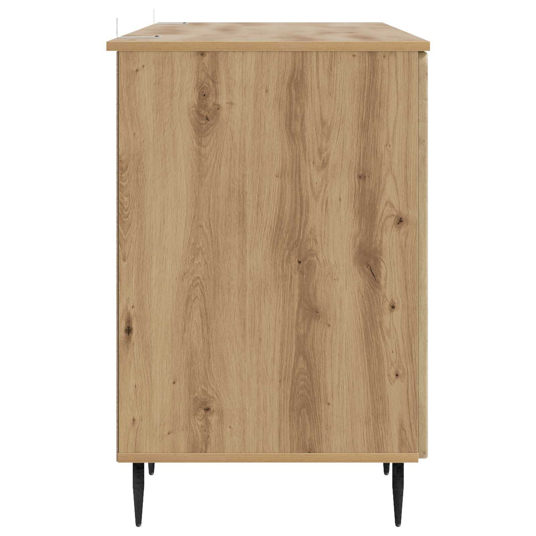 Bord Artisan-eg Konstrueret træ 142,5 x 50 x 75 cm