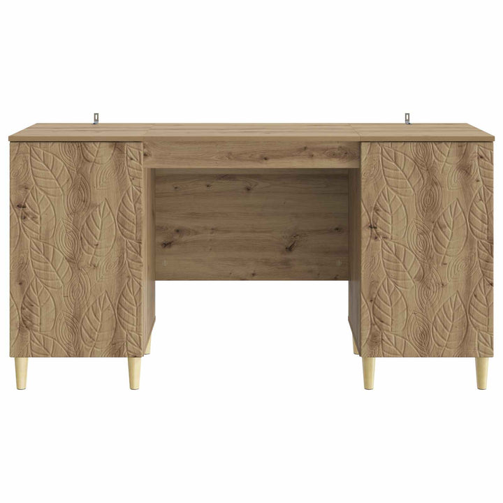 Bord Artisan-eg Konstrueret træ 142,5 x 50 x 75 cm