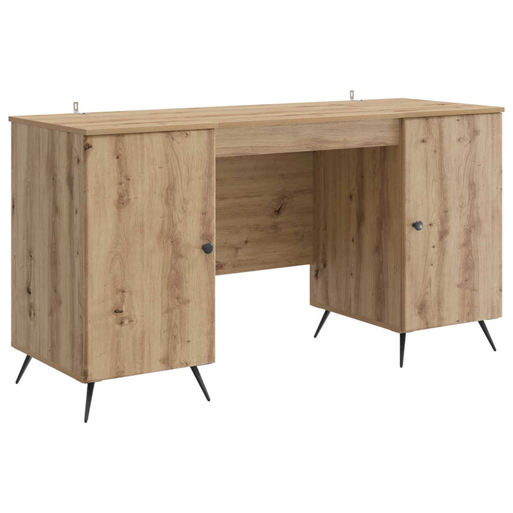 Bord Artisan-eg Konstrueret træ 142,5 x 50 x 75 cm