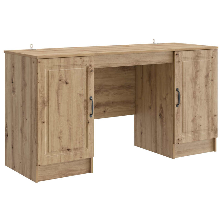 Bord Artisan-eg Konstrueret træ 142,5 x 50 x 75 cm