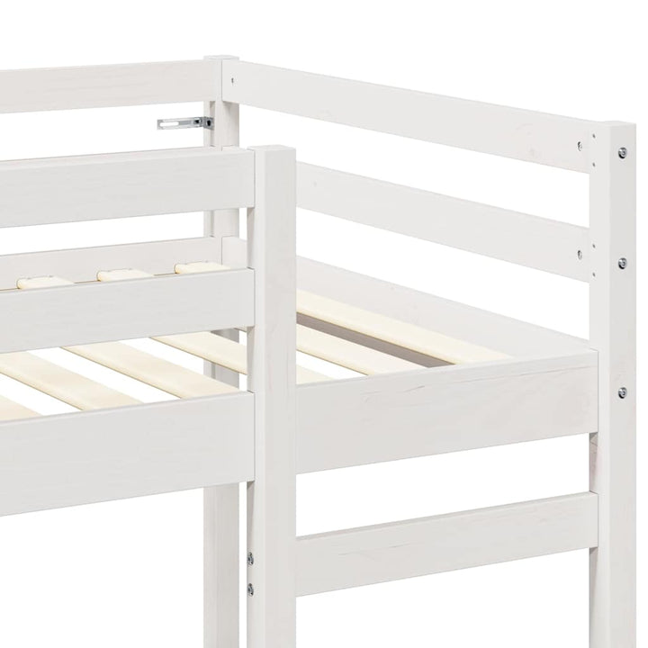 Hemsengramme Hvid 80 x 200 cm Massiv fyrretræ
