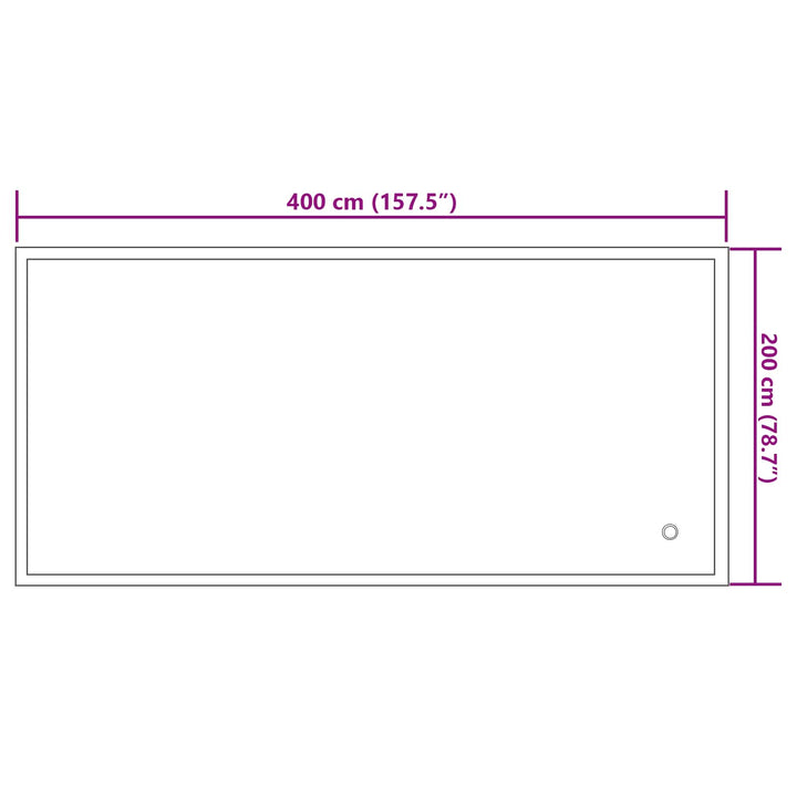 Vinter pool pude Blå 380 x 180 x 140 cm PVC
