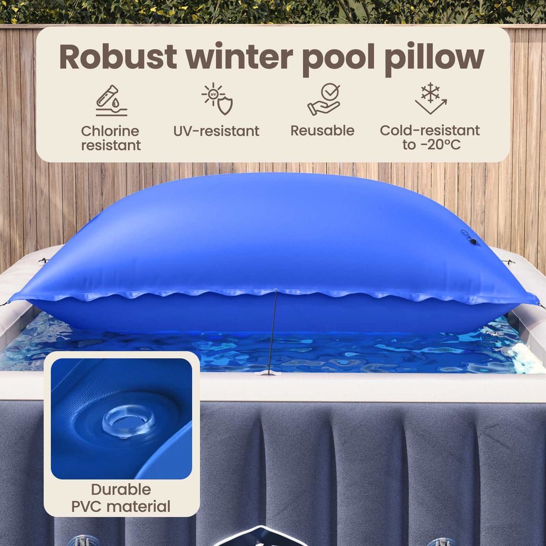 Vinter pool pude Blå 460 x 230 x 160 cm PVC