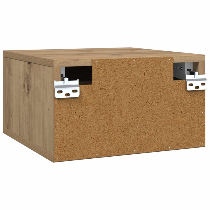Natskab med skuffe Artisan eg 35 x 35 x 20 cm Konstrueret træ