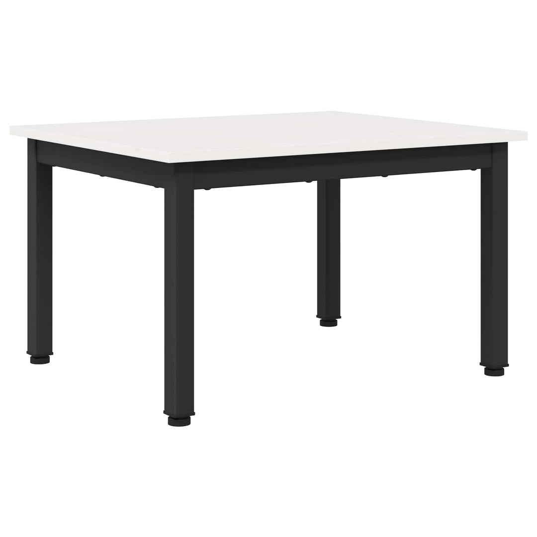 Sofabord Hvid 60 x 50 x 36 cm Massiv fyrretræ