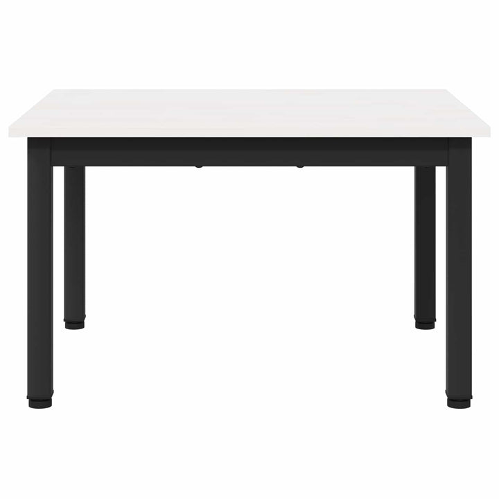 Sofabord Hvid 60 x 50 x 36 cm Massiv fyrretræ