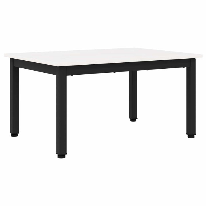 Sofabord Hvid 70 x 50 x 36 cm Massiv fyrretræ