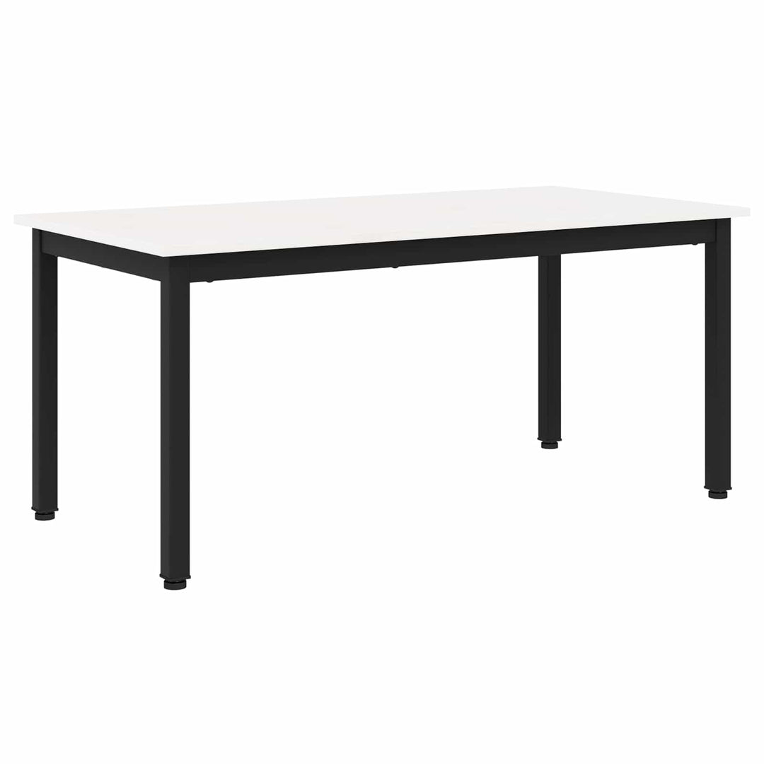 Sofabord Hvid 100 x 50 x 45 cm Massiv fyrretræ