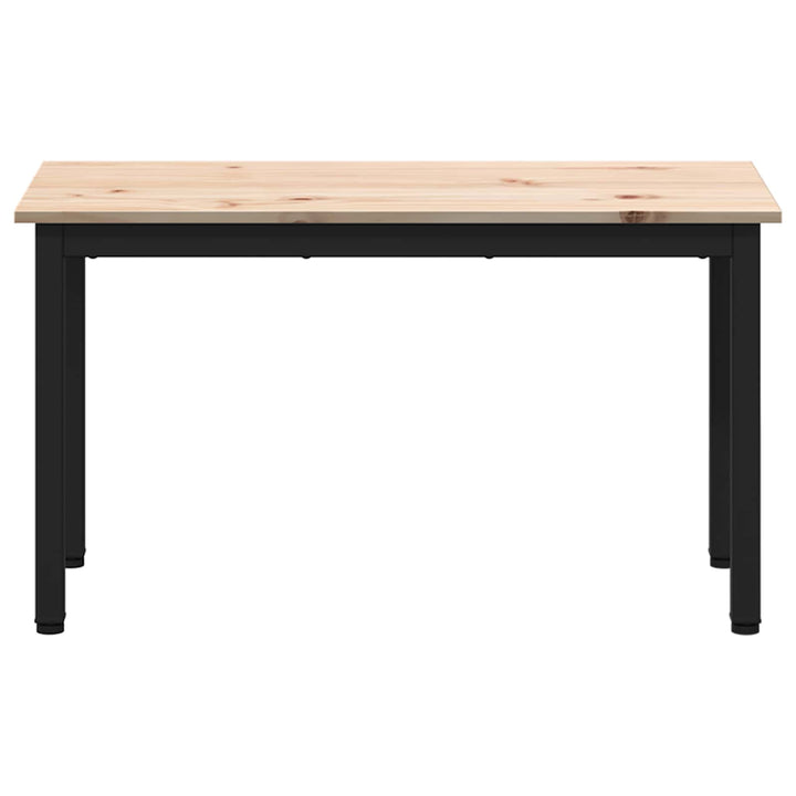 bænk Naturfarvet 80 x 35 x 45 cm Massiv fyrretræ