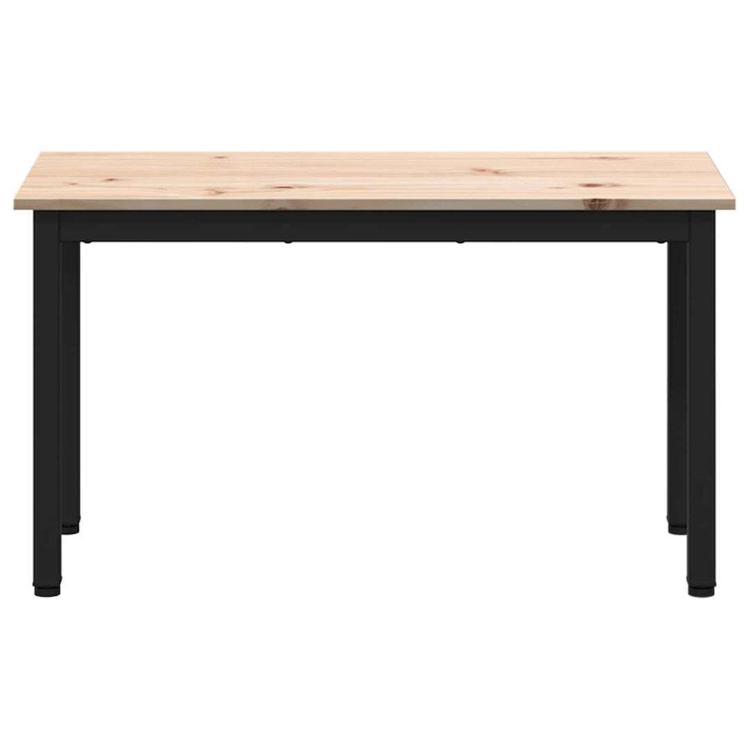 bænk Naturfarvet 80 x 35 x 45 cm Massiv fyrretræ