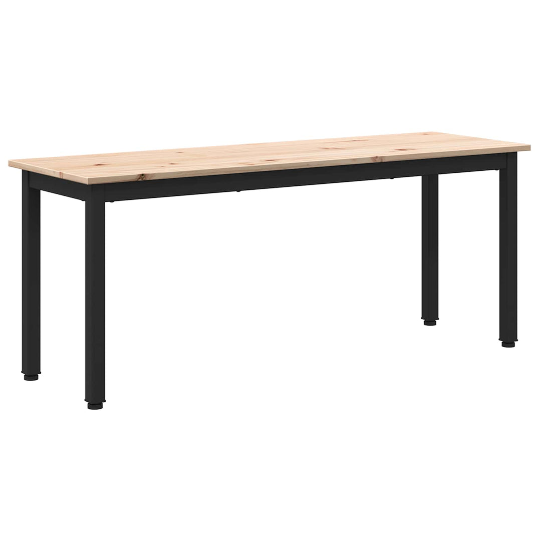 bænk Naturfarvet 110 x 35 x 45 cm Massiv fyrretræ