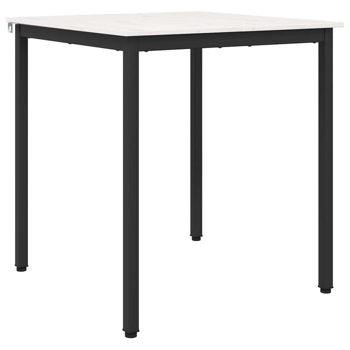 Spisebord Hvid 70 x 70 x 75 cm Massiv fyrretræ