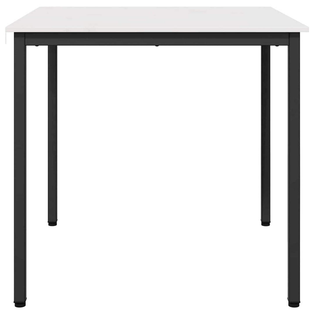 Spisebord Hvid 80 x 80 x 75 cm Massiv fyrretræ