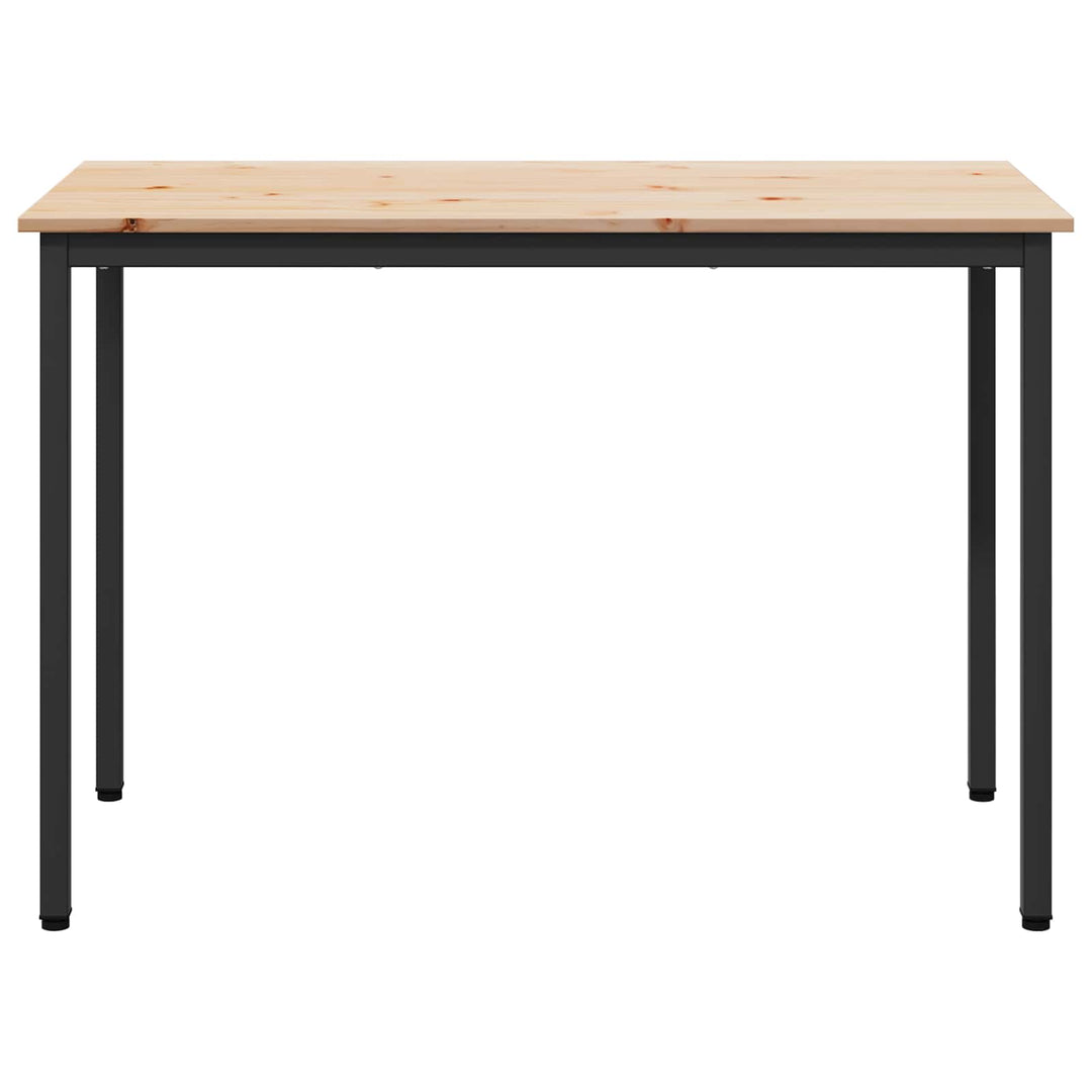 Spisebord Naturfarvet 110 x 55 x 75 cm Massiv fyrretræ
