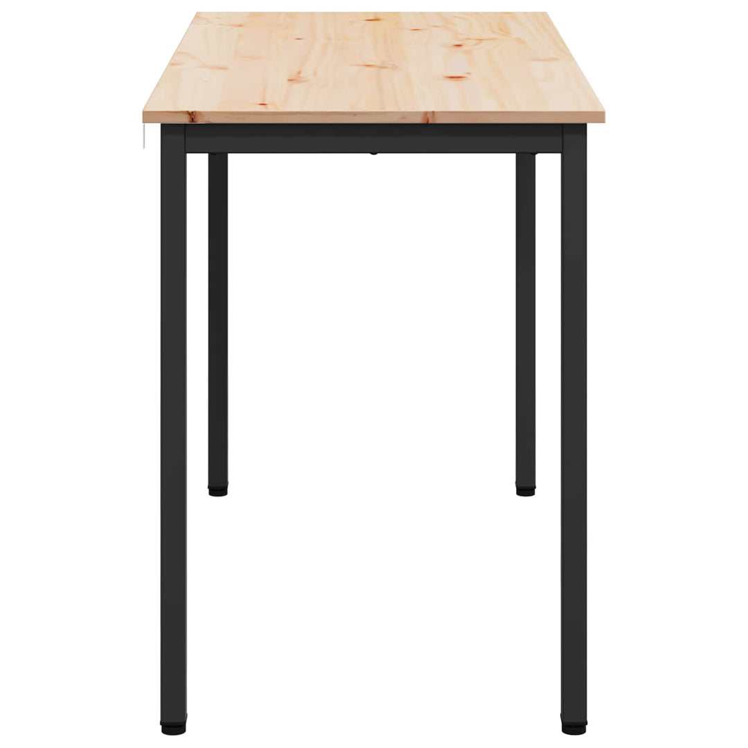 Spisebord Naturfarvet 110 x 55 x 75 cm Massiv fyrretræ