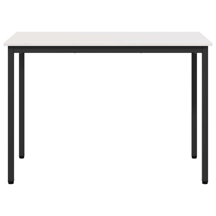 Spisebord Hvid 110 x 55 x 75 cm Massiv fyrretræ