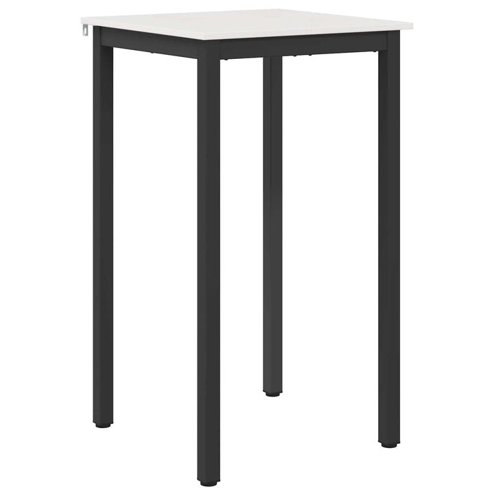 Barbord Hvid 60 x 60 x 105 cm Massiv fyrretræ