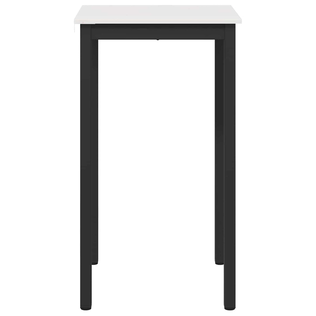 Barbord Hvid 60 x 60 x 105 cm Massiv fyrretræ