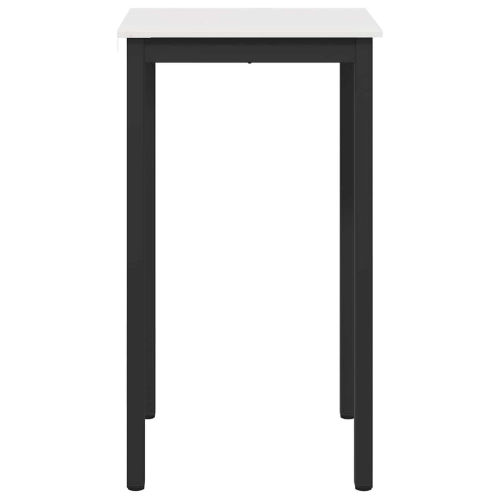 Barbord Hvid 60 x 60 x 105 cm Massiv fyrretræ